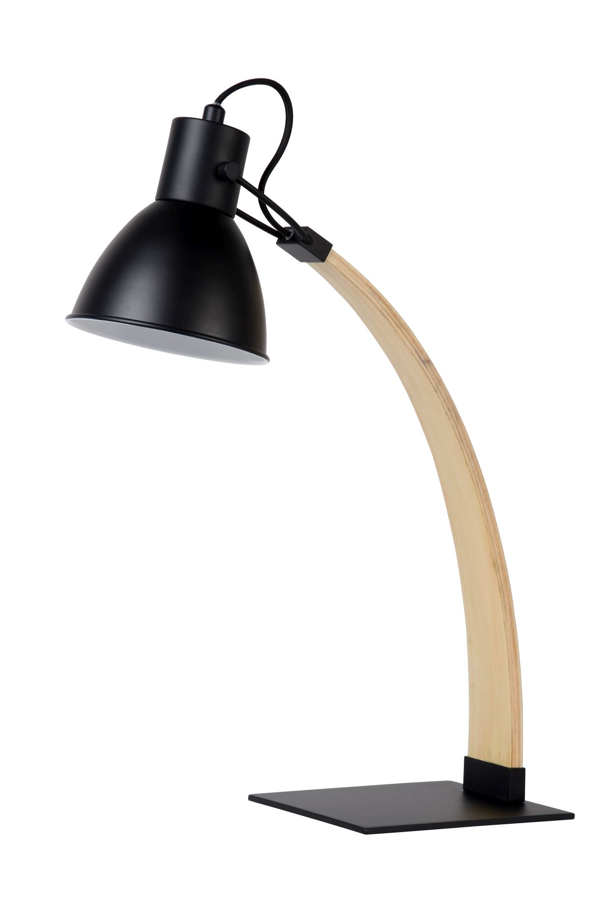 CURF - Stolová lampa - E27/60W - čierna